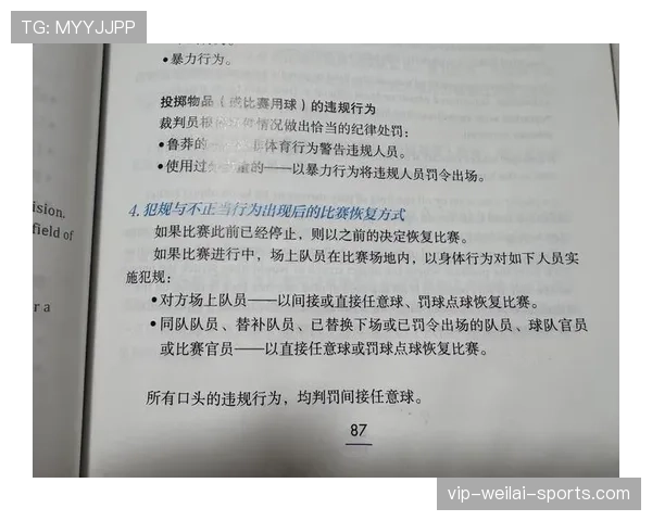 室内足球规则详解：比赛场地与犯规判罚的关键标准